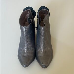 Miss Albright Metallic Ankle Boots